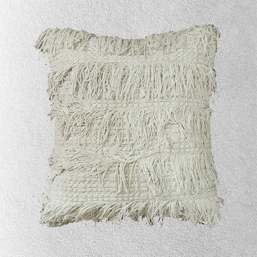 100% Cotton Handmade Dhurrie Cushion Cover - Color: Different Available