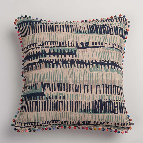 Screen Printed Cushion - Color: Different Available
