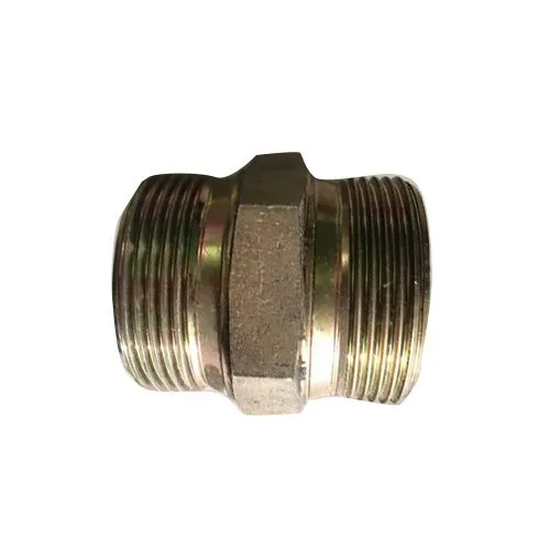 Brass Pipe Joint - Color: Golden