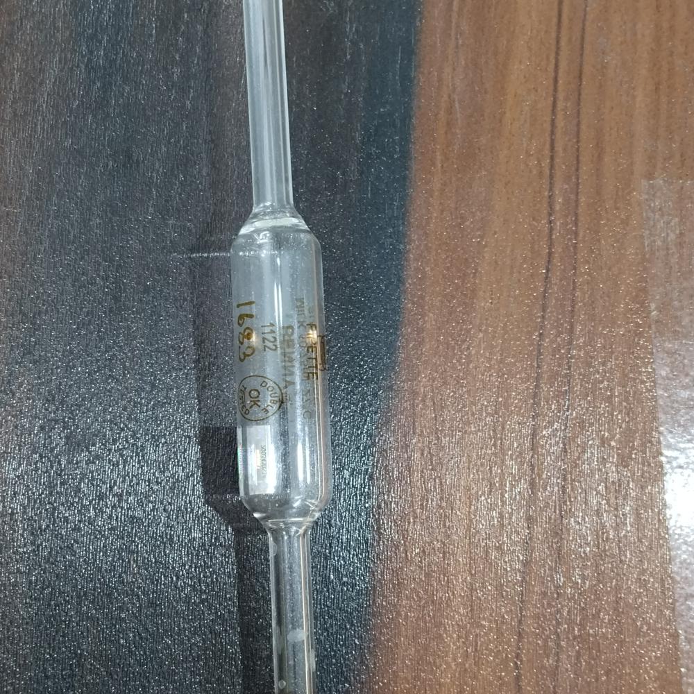 Glass Pipette Milk 10.75 Isi Mark Lmmco 15 Gm - Color: Transparent