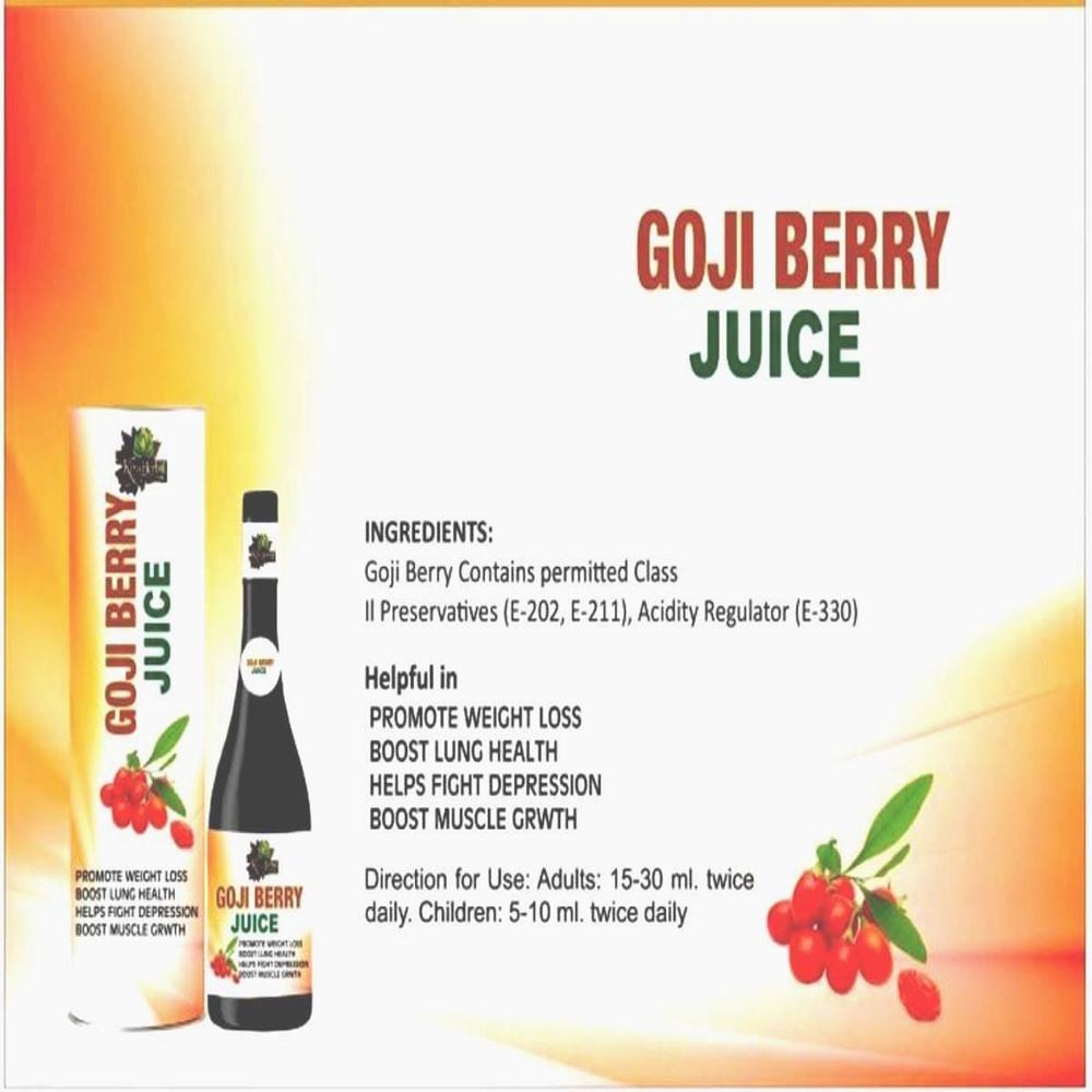 Goji berry juice for eye health bulk 1000ML