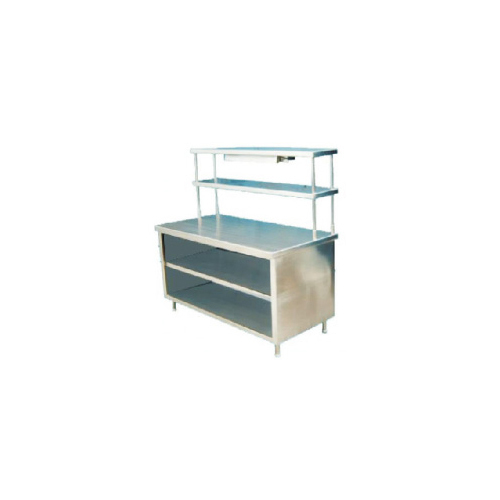 Pickup Counter Refrigerator With Two Overhead Self