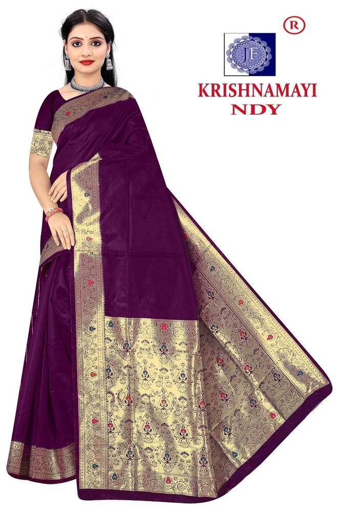 Krishnamayi Silk Saree - Color: 8 Color