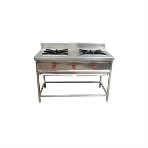 Commercial Stainless Steel 2 Burner Gas Range