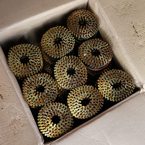 Ring Shank Coil Nails - Feature: Corrosion Resistance