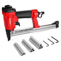 Pneumatic Staple Gun - Color: Red And Black