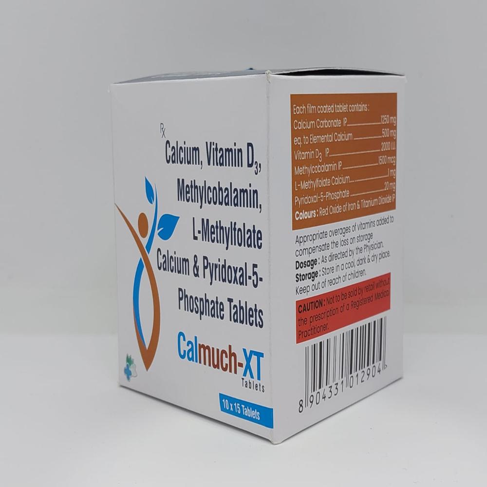 CALCIUM VITAMIN D3, METHYLCOBALAMIN ,L-MATHYLFOLATE CALCIUM & PYRIDOXAL-5-FOSFATE TABLET