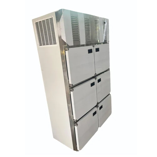 6 Door SS Deep Freezer