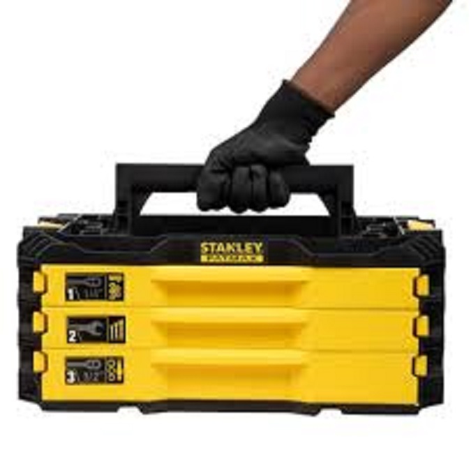 126pc 3-drawer Tool Box - Color: Silver