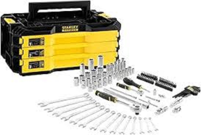 126PC 3-DRAWER TOOL BOX