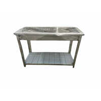 Ss Dish Landing Table - Material: Stainless Steel