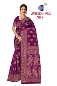 Copper Rich Pallu NKY Saree