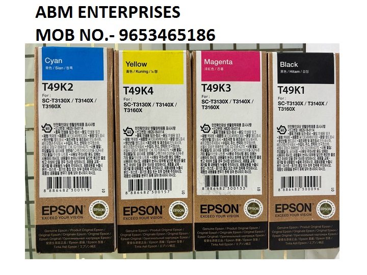 Epson T49K1/2/3/4 Set Of 4 Ink Bottle (3130X/3140X/3160X)