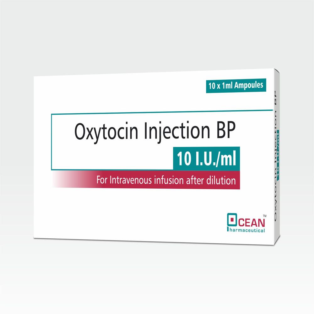 Oxytocin Injection - 10iu/ml Liquid, 10x1ml Ampoules | Indicated For Labor Contraction Management, Suitable For Adults