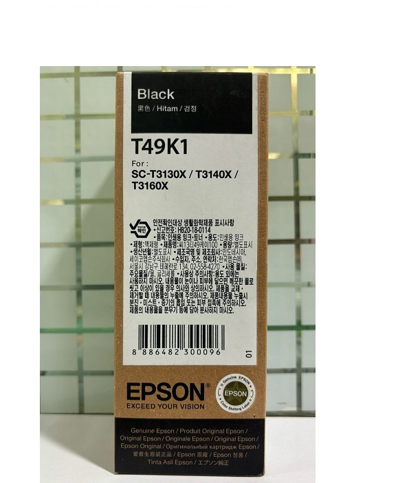 Epson T49K1 Black Genuine Ink bottle