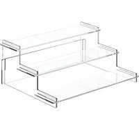 Acrylic Display 3 Tier Stand for Display Products