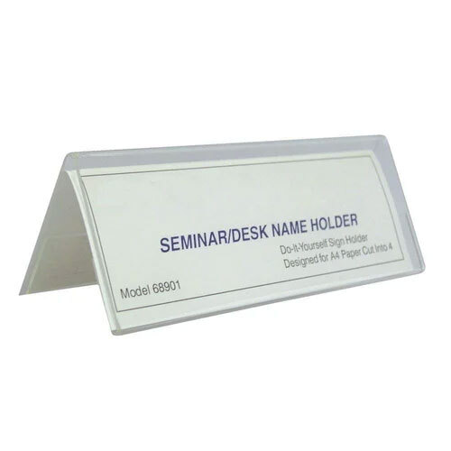 Acrylic Display Name Plate