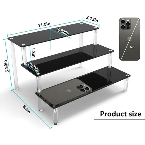 Acrylic 3 Tier Multipurpose Display Stand
