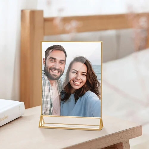 Acrylic Photo Frame Display Stand