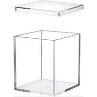 Acrylic Box For Jewellary And Storage - Color: Transparent