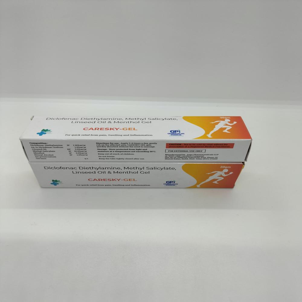 DICLOFENAC DIETHYLAMINE , METHYL SALICYLATE,LINSEED OIL & MENTHOL GEL
