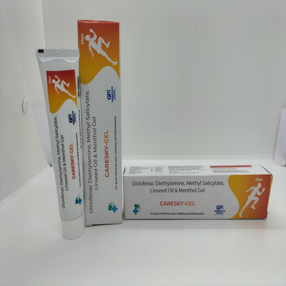DICLOFENAC DIETHYLAMINE , METHYL SALICYLATE,LINSEED OIL & MENTHOL GEL