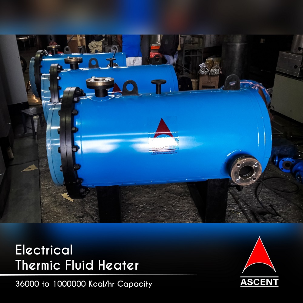 Electric Thermic Fluid Heaters - Color: Grey