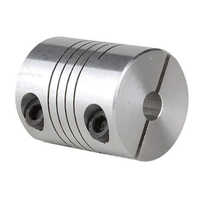 Aluminium Encoder Coupling - Color: Silver