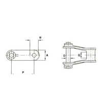 Conveyor Chains Elevator Chain - Material: Stainless Steel