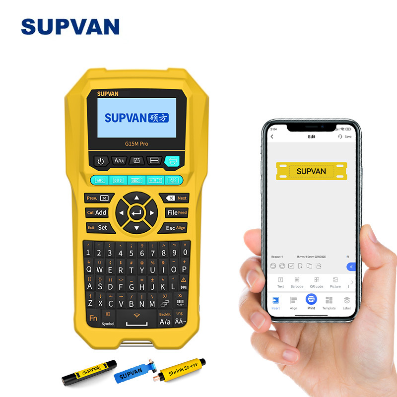 Supvan Label Maker G15m Pro - Features: Portable