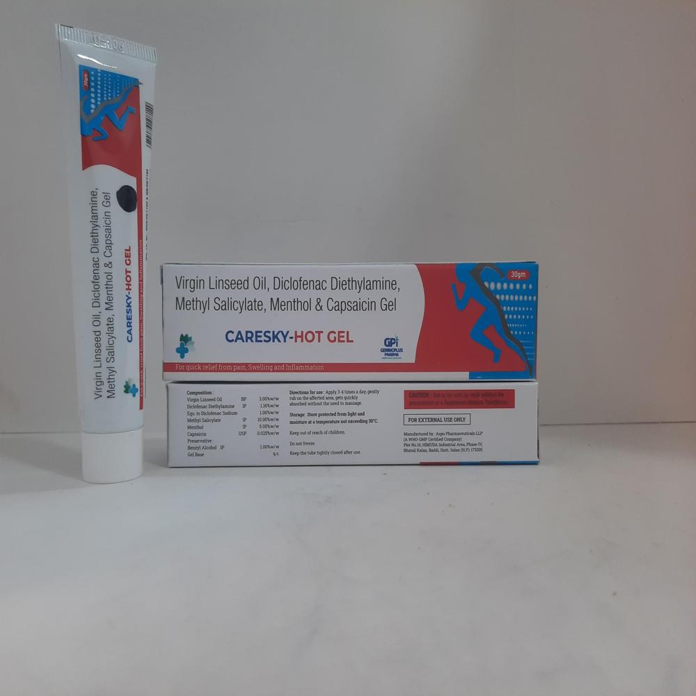 VIRGIN LINSEED OIL, DICLOFENAC DIETHYLAMINE ,METHYL SALICYLATE,MENTHOL & CAPSAICIN GEL