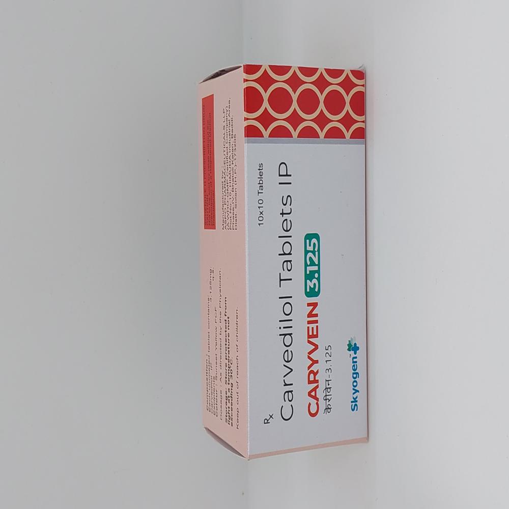 CARVEDILOL 3.125