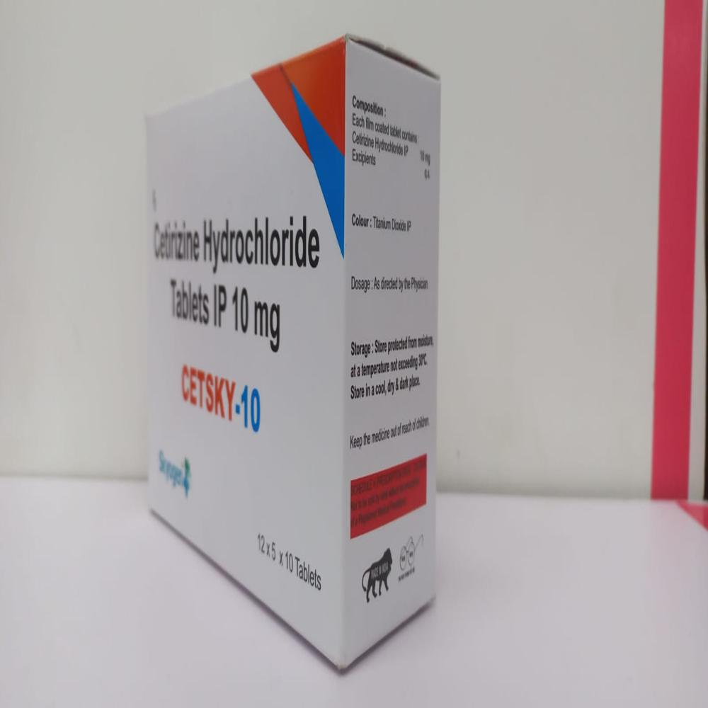 CETIRIZINE HYDROCHLORIDE 10 MG