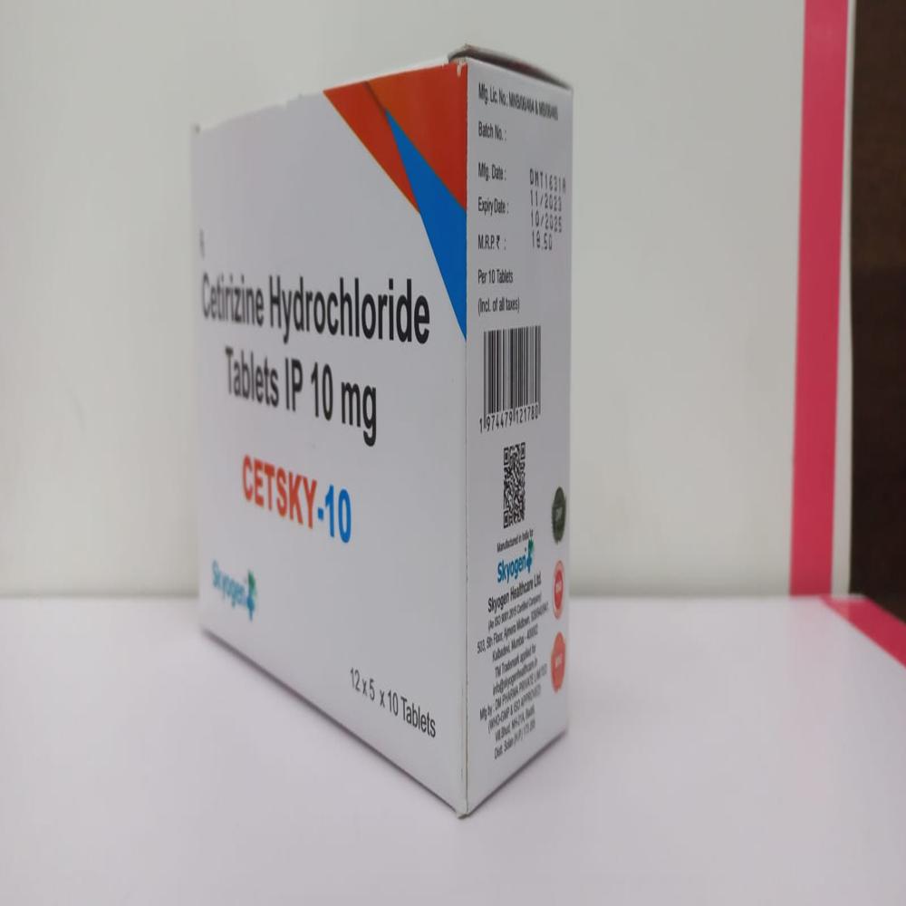 CETIRIZINE HYDROCHLORIDE 10 MG 