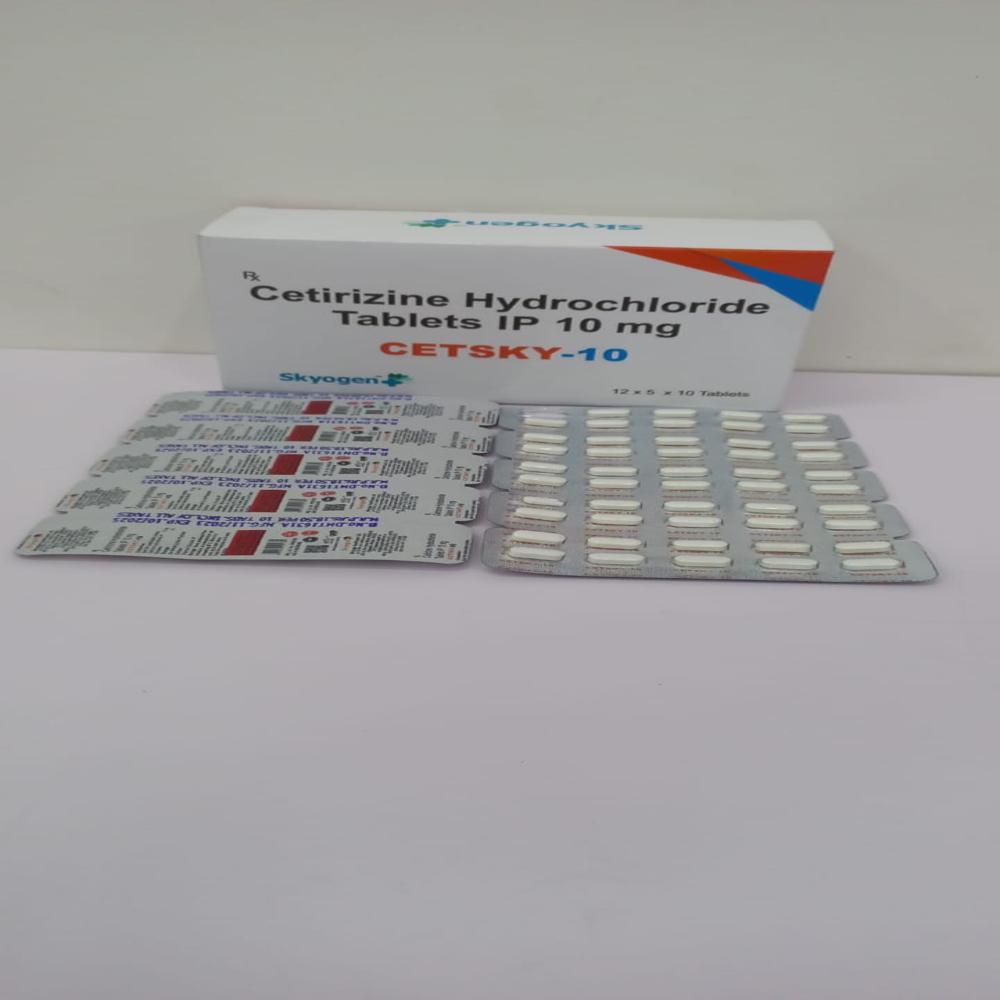 CETIRIZINE HYDROCHLORIDE 10 MG 