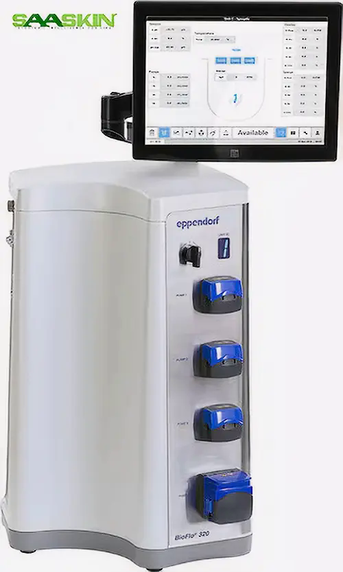 Eppendorf Bioflo 320 - 320 L Universal Benchtop Bioreactor System, Ideal For Cell Culture & Fermentation Applications, Precise Process Monitoring & Control