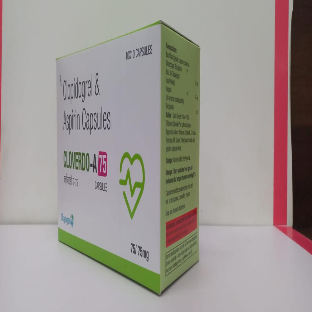 CLOPIDOGREL 75 & ASPIRIN 75 CAPS