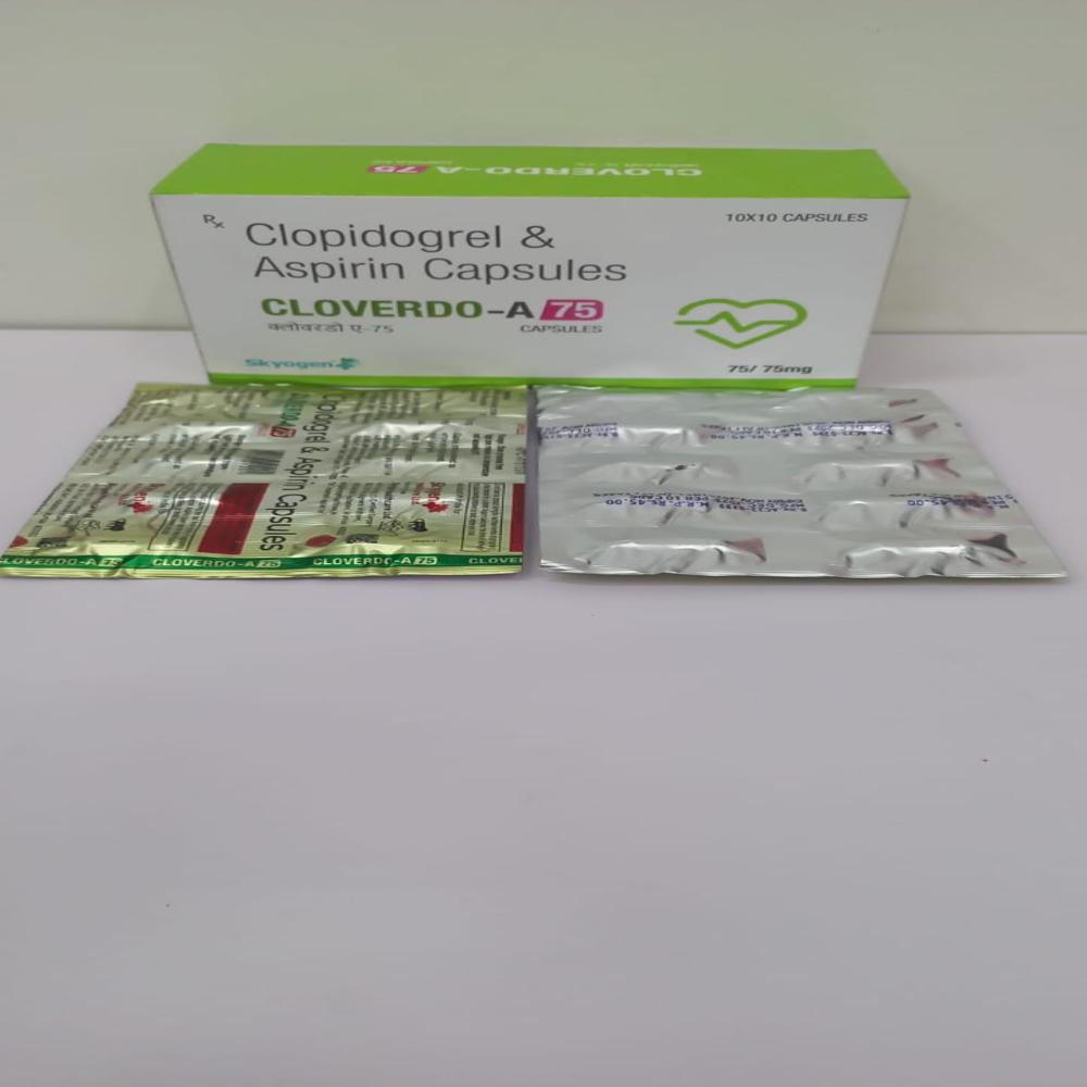 CLOPIDOGREL 75 & ASPIRIN 75 CAPS
