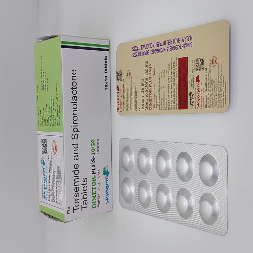 TORSEMIDE 10MG & SPIRONOLACTONE 50MG