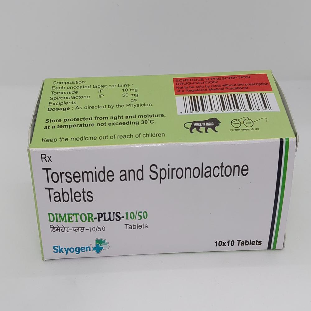 TORSEMIDE 10MG & SPIRONOLACTONE 50MG