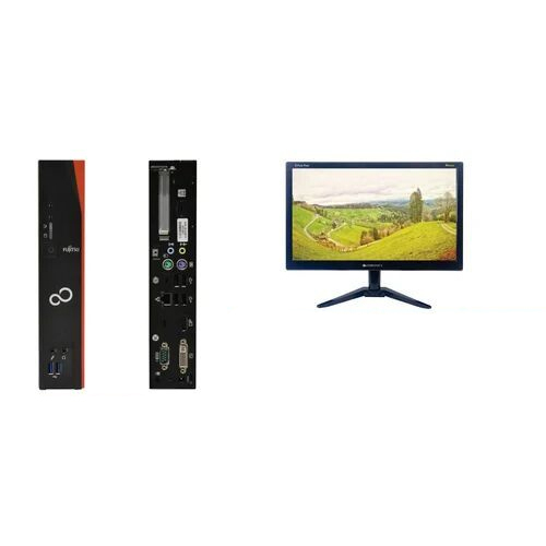 Fujitsu Futro S720 Mini Desktop Pc With Monitor - Os: Windows 10