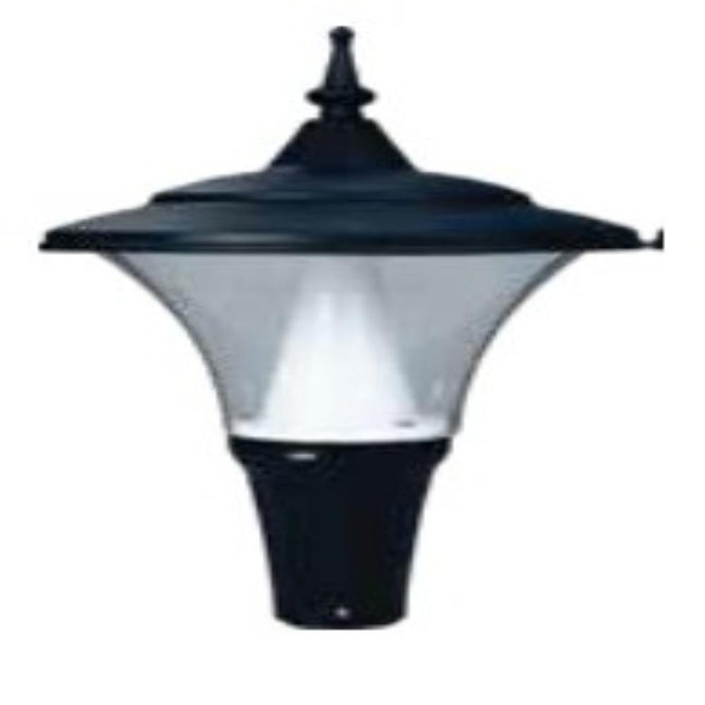 Luker 18W Zeus Post Top Led Garden Light (Lgl18) - Color: Wh