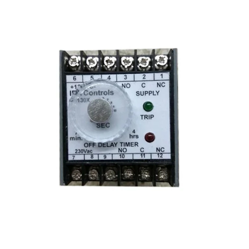 Timer Off Relay - Color: White