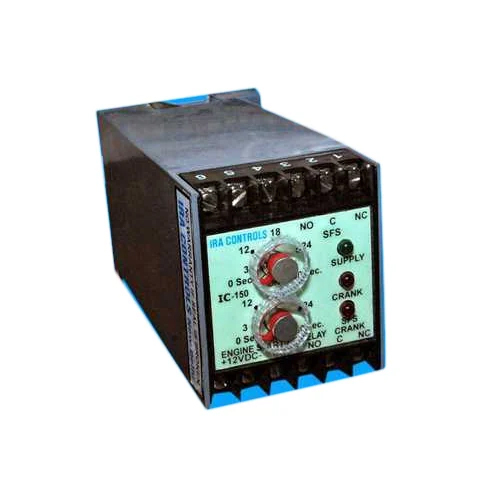 Engine Start Relay - Color: Black
