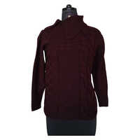 Round Large Collar Sweater - Color: Different Available