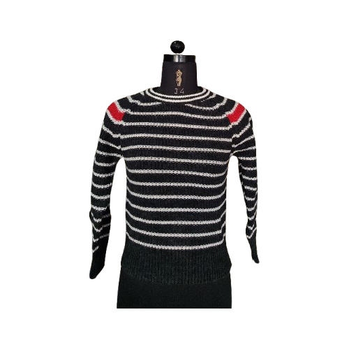 Round Neck Shaded Sweater