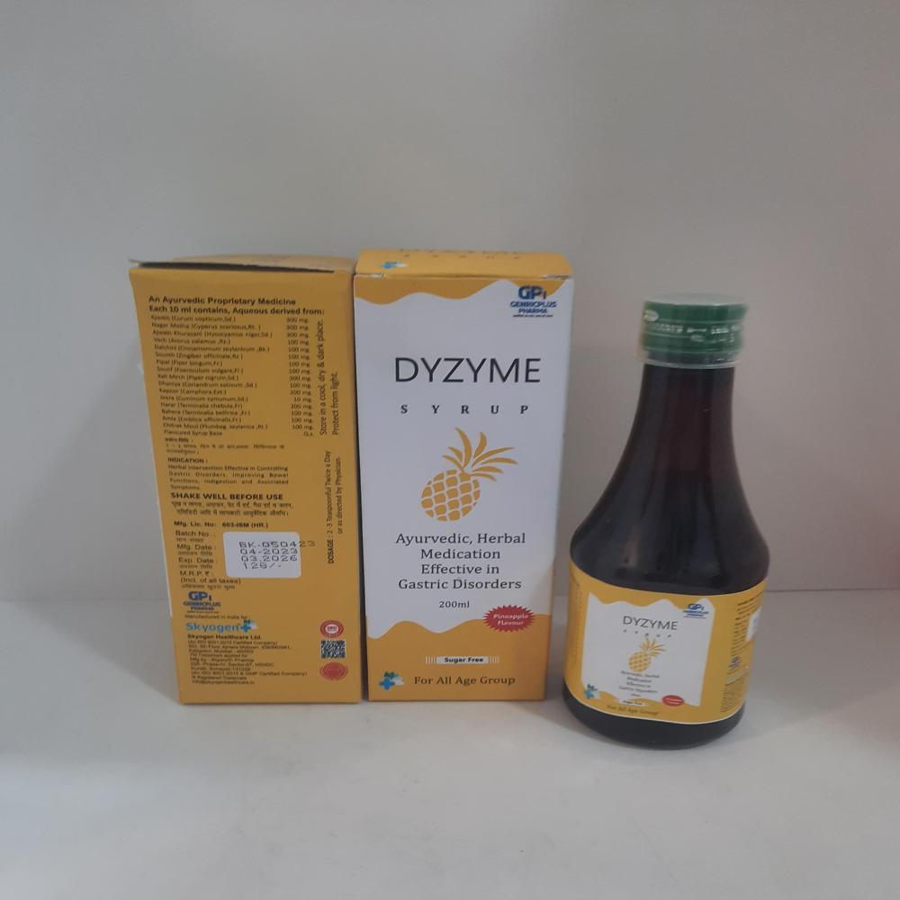 AYURVEDIC, HERBAL MEDICATION EFFECTIVE IN GASTRIC DISORDERS SYRUP