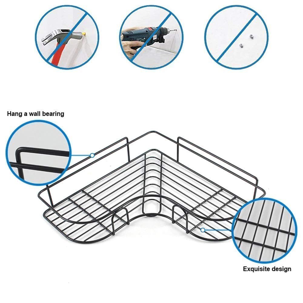 Metal Bathroom Corner Shelf