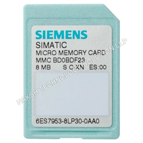 Siemens Simatic micro memory card 6ES7953-8LL31-0AA0
