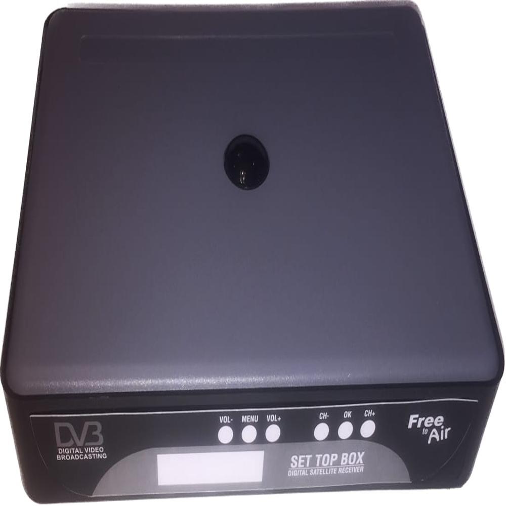 Plastic Cabinet For Dth - Color: Black